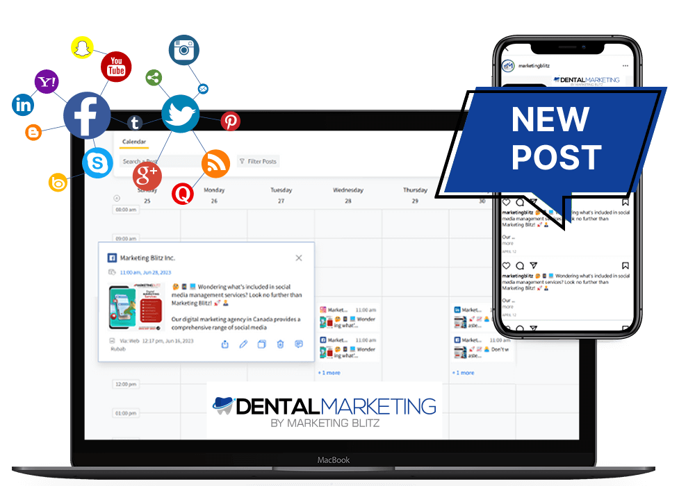 social media for dentist