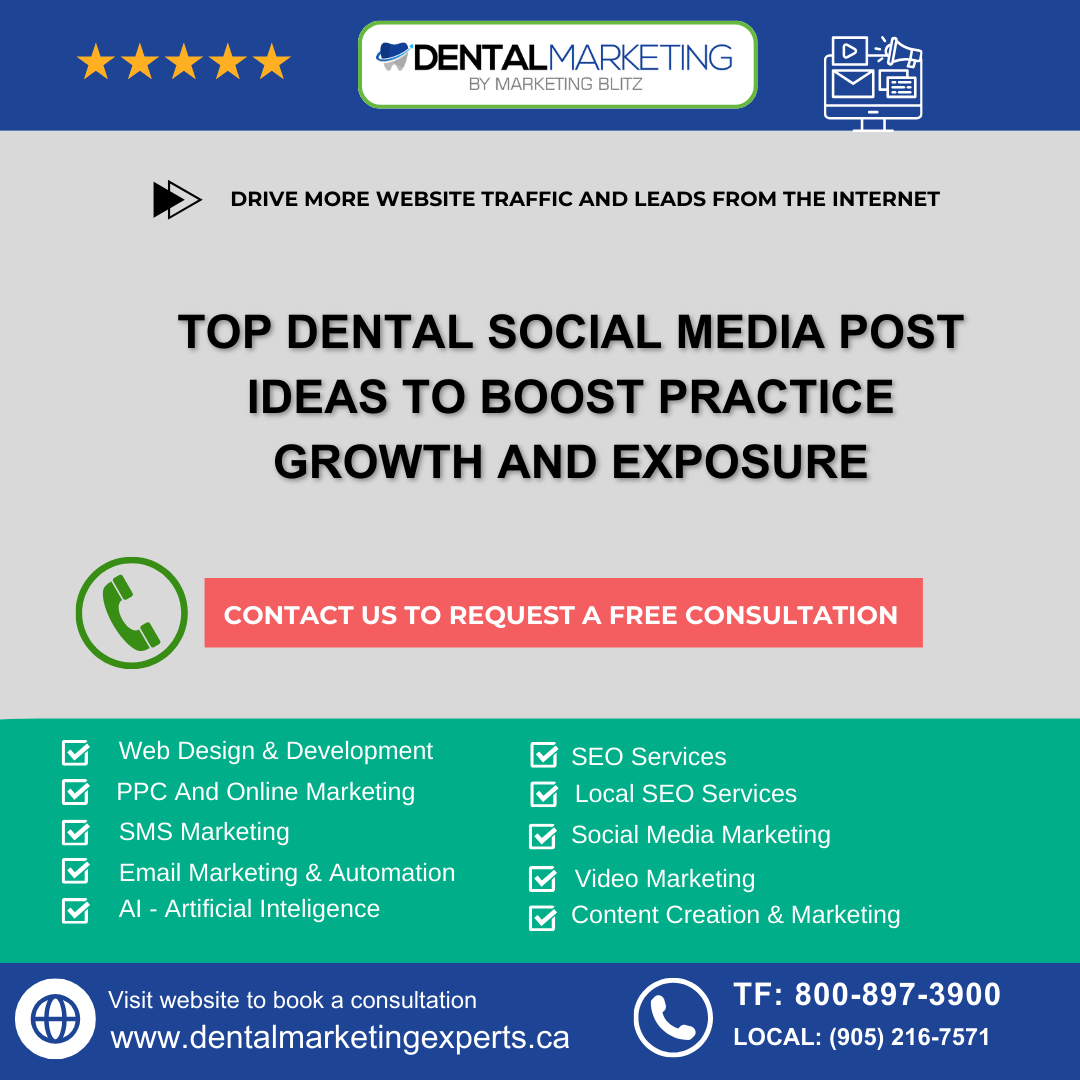Top Dental Social Media Post Ideas to Boost Practice Growth In Your ...