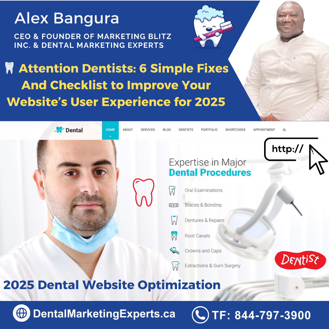 Dental Marketing Strategies 2025 by Alex Bangura