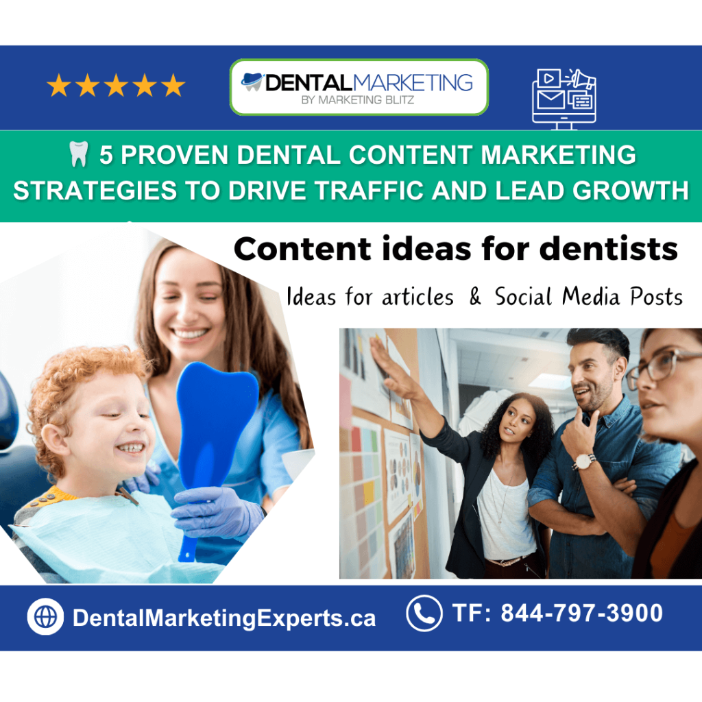 Dental Content Marketing Ideas for Dentists by Alex Bangura