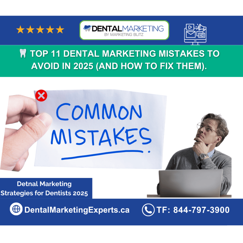 Dental Marketing Mistakes to avoid 2