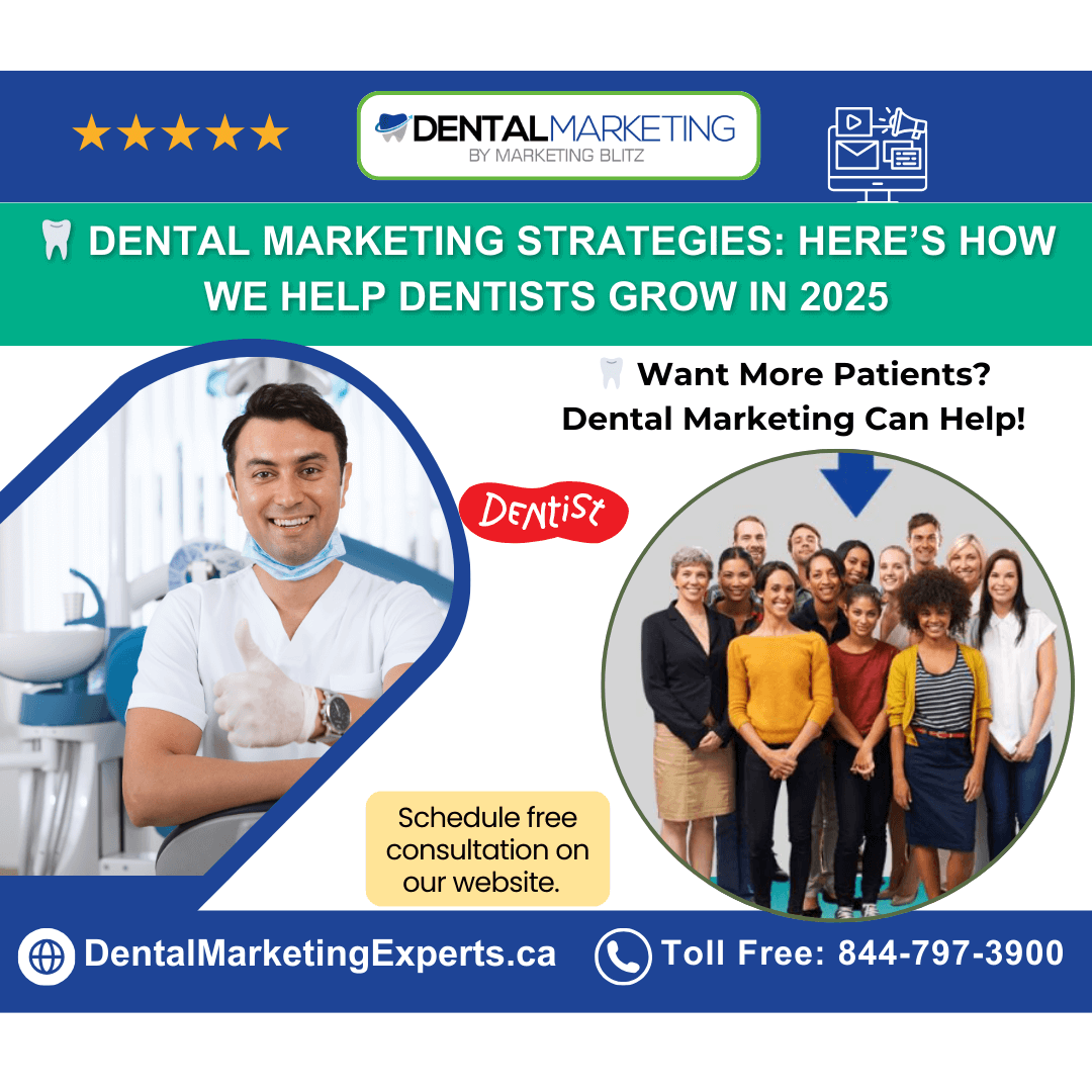 Dental Marketing Strategies: Here’s How We Help Dentists Grow in 2025