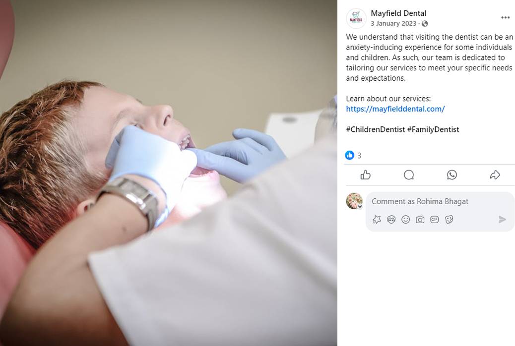 Social Media for Mayfield Dental (8)