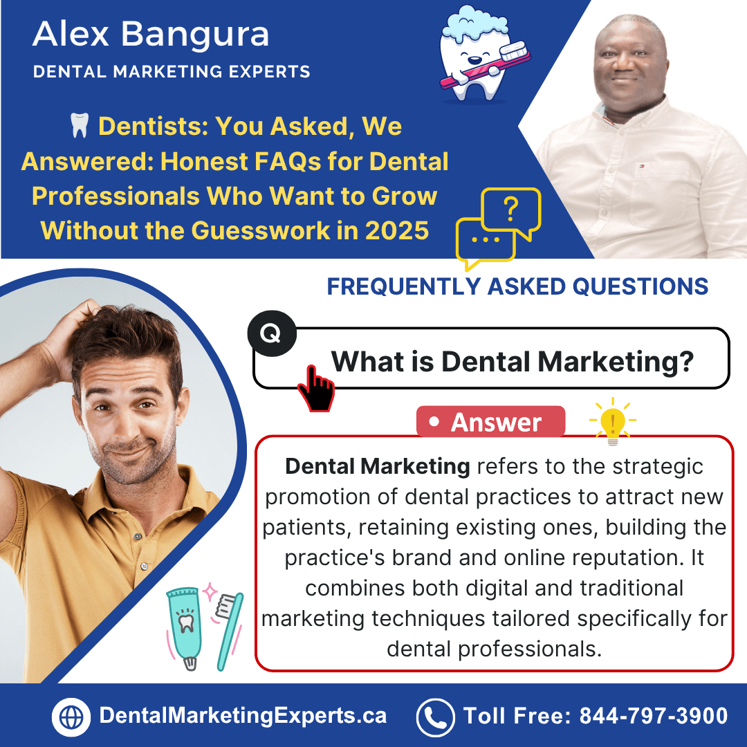 What is dental marketing Canada