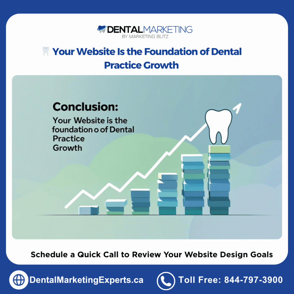dental web design - conclusion