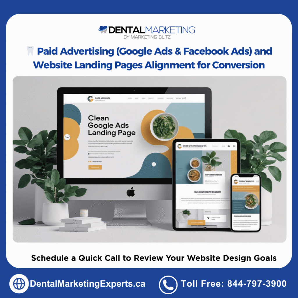 dental web design paid ad conversion for maximum leads