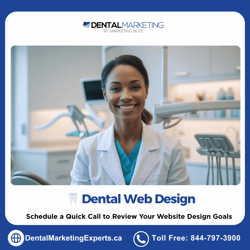 dental website design - dentist recording welcome video for new patients