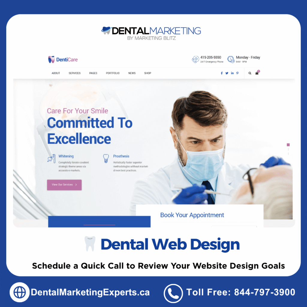 dental website design - google search