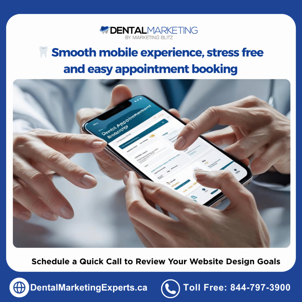 easy appointment booking and mobile experience