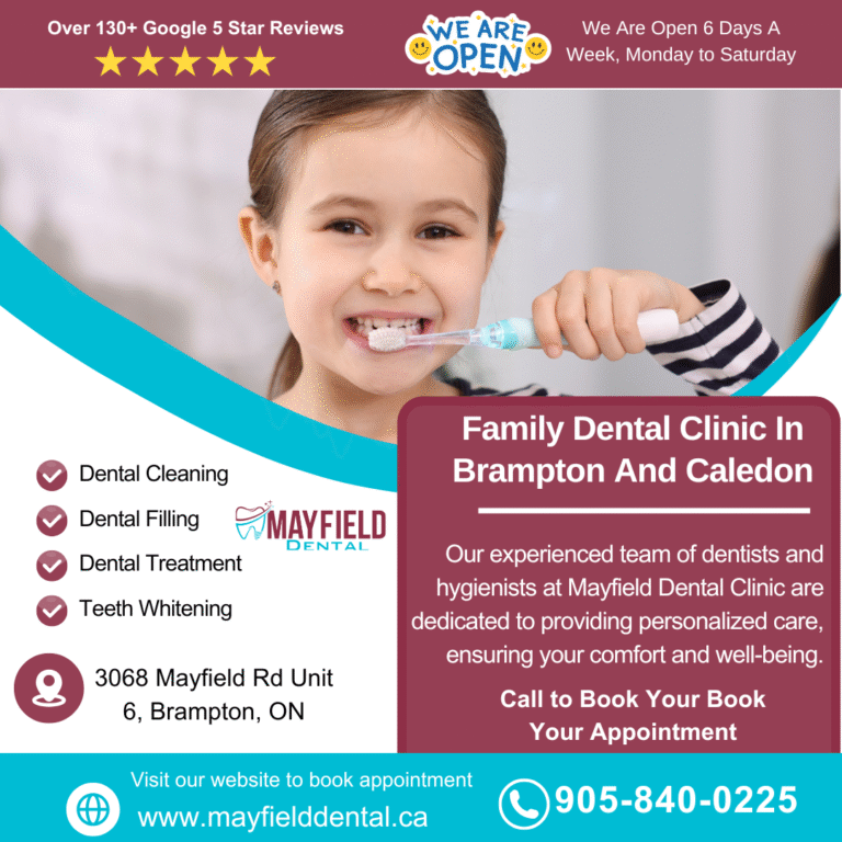 Family Dentist in Brampton - Mayfield Dental Clinic