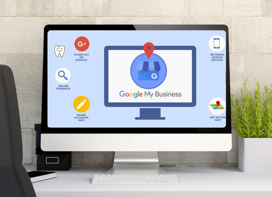 Google business profile posting for dentist